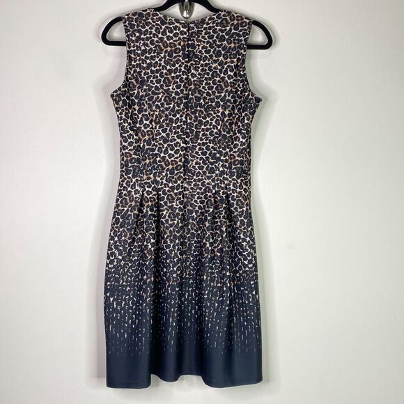 ISLE by Melis Kozan Leopard Animal Print Sleeveless Dress Women's Size Medium - Picture 9 of 10